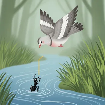 The Ant and the Dove