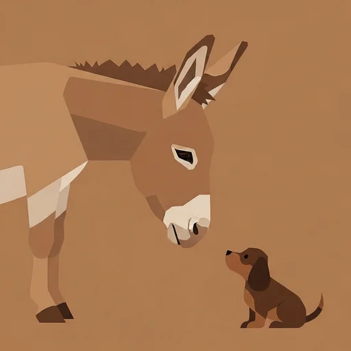 The Ass and the Lap Dog