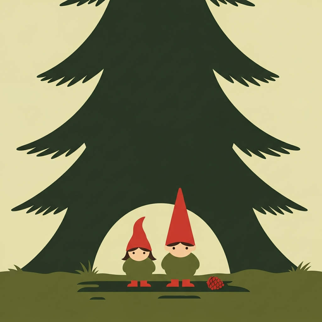 Tomte Writing The Tomte Children by Elsa Beskow - Stories for children - Boky
