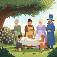 Tante Grøn, Tante Brun og Tante Lavendel