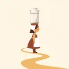 Malkepigen og hendes spand