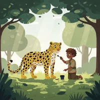 Wie der Leopard zu seinen Flecken kam