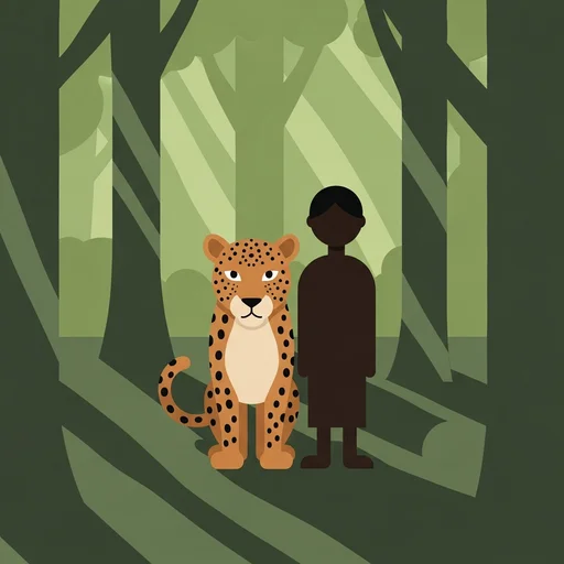 Wie der Leopard zu seinen Flecken kam