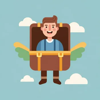 Der fliegende Koffer