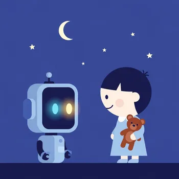 Rulle, el pequeño robot nocturno
