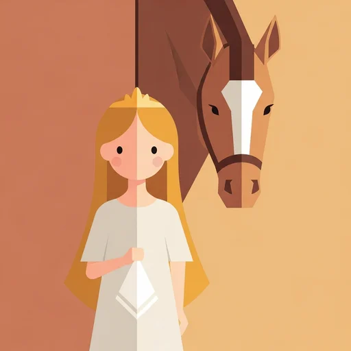 La pastora de gansos