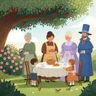 Tante Verte, Brune, Violette