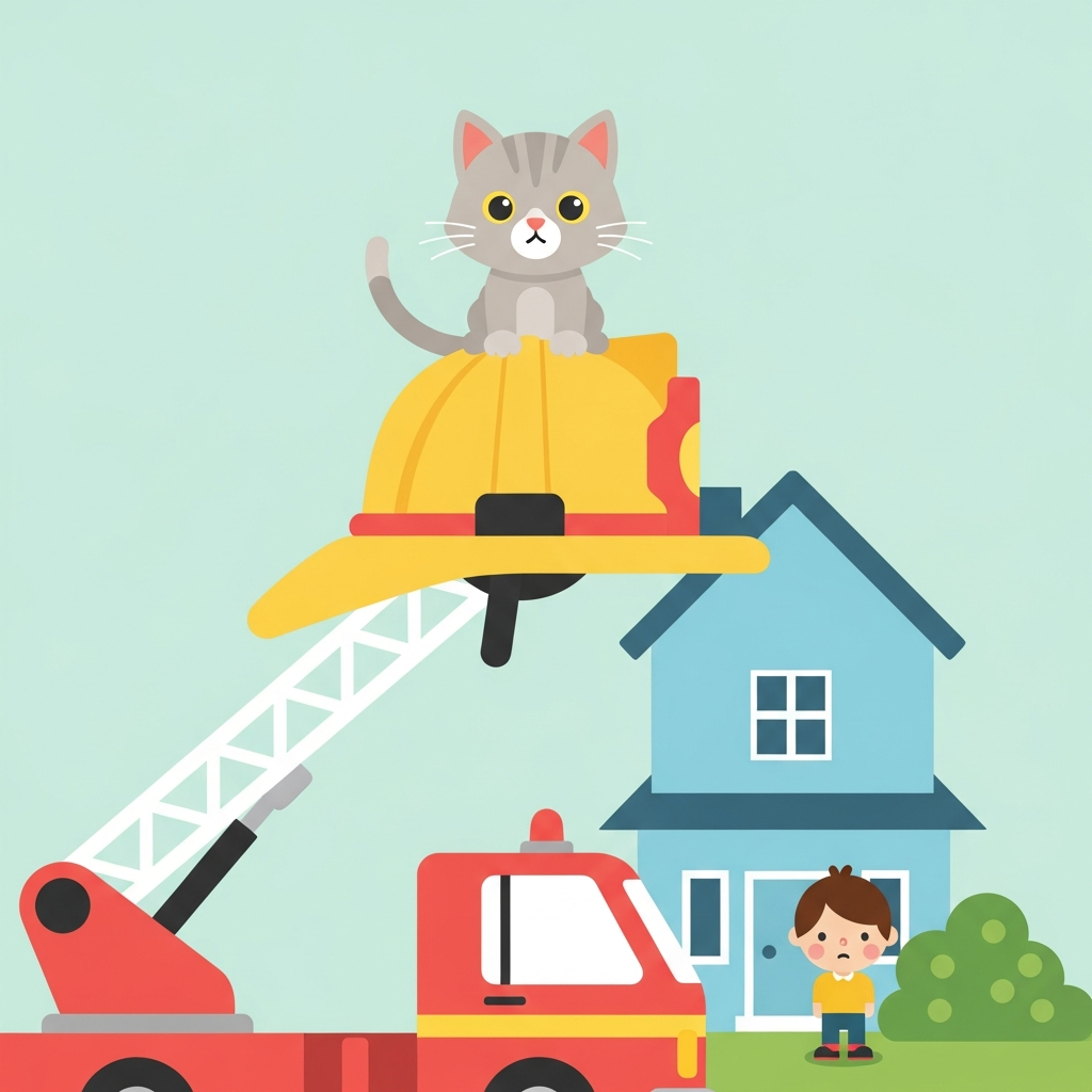 Rory le camion de pompiers par Boky Stories - Histoires pour enfants - Boky