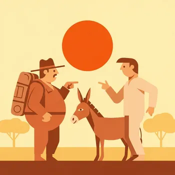 L’Âne et son Ombre