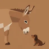 L’Âne et le Petit Chien