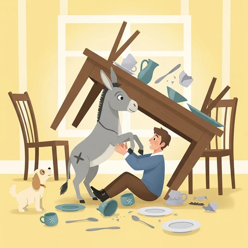 L’Âne et le Petit Chien