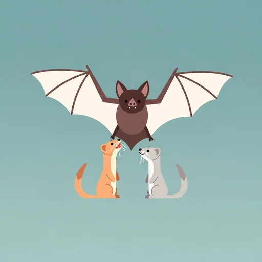 La Chauve-souris et les Belettes