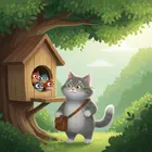 Le Chat et les Oiseaux