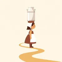 La Laitière et son Pot au Lait