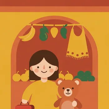 बाज़ार जाने वाली ट्रेन