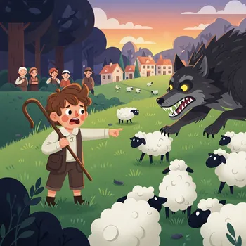 A pásztorfiú és a farkas