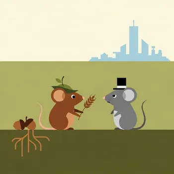 A városi egér és a mezei egér