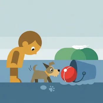 Den försvunna röda bollen